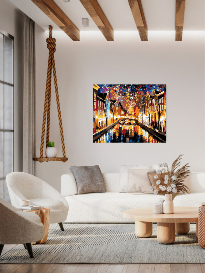 Картина по номерам &amp;quot;Городской пейзаж&amp;quot;