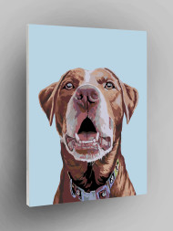 Raqamlar bo&#039;yicha rasm &quot;Kuchuk rasmi&quot;