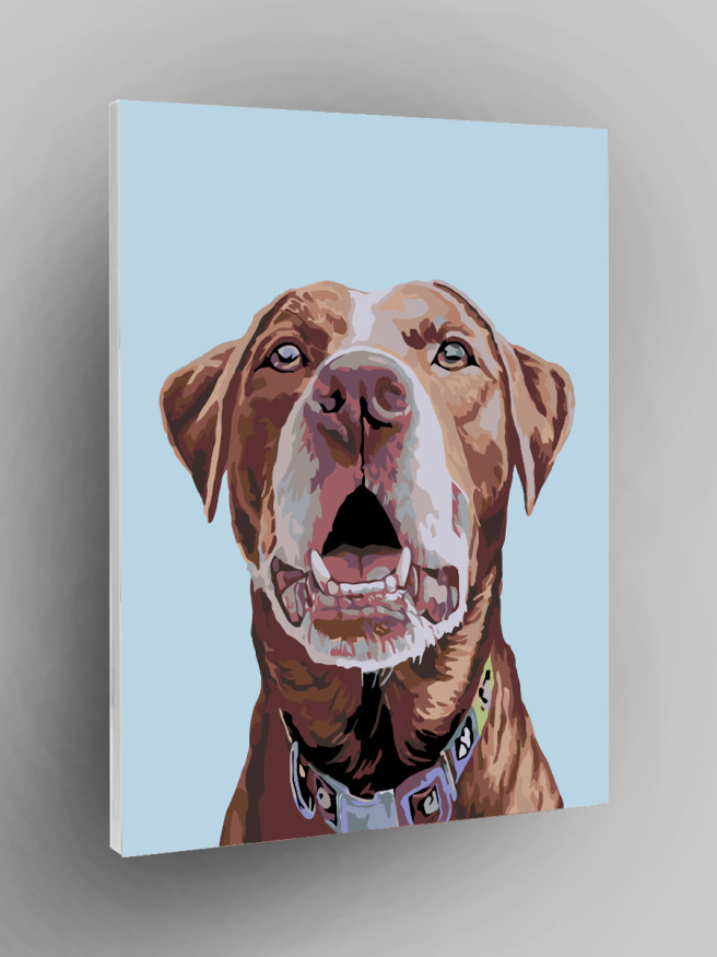 Raqamlar bo&amp;#039;yicha rasm &amp;quot;Kuchuk rasmi&amp;quot;