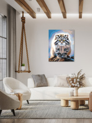 Картина по номерам &amp;quot;Мудрый кот&amp;quot;