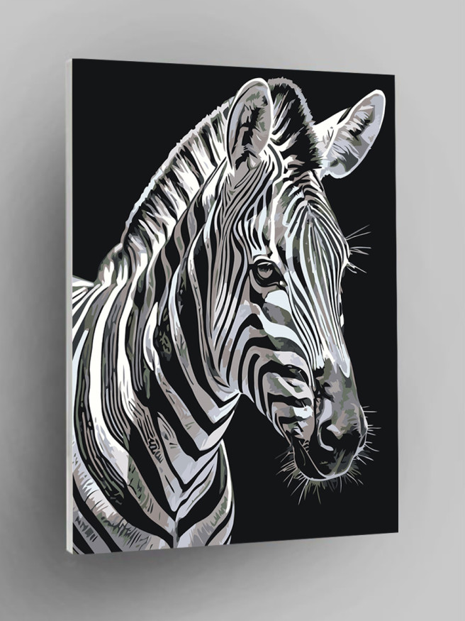 Raqamlar bo&amp;#039;yicha rasm &amp;quot;Zebra&amp;quot;