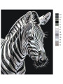 Raqamlar bo&amp;#039;yicha rasm &amp;quot;Zebra&amp;quot;