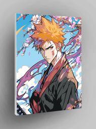 Картина по номерам "Ичиго Куросаки (Блич)"
