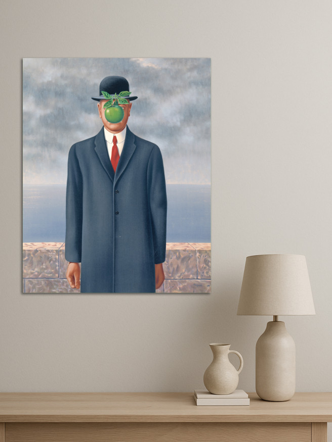 Постер на холсте &amp;quot;Магритт – Сын человеческий&amp;quot;