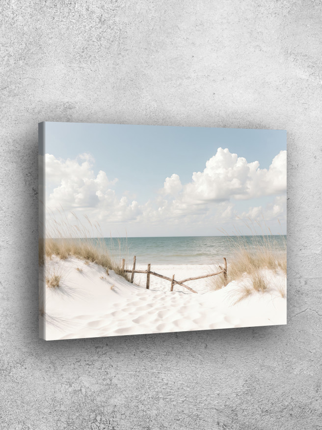 Постер на холсте &amp;quot;Песчаные дюны у моря&amp;quot;
