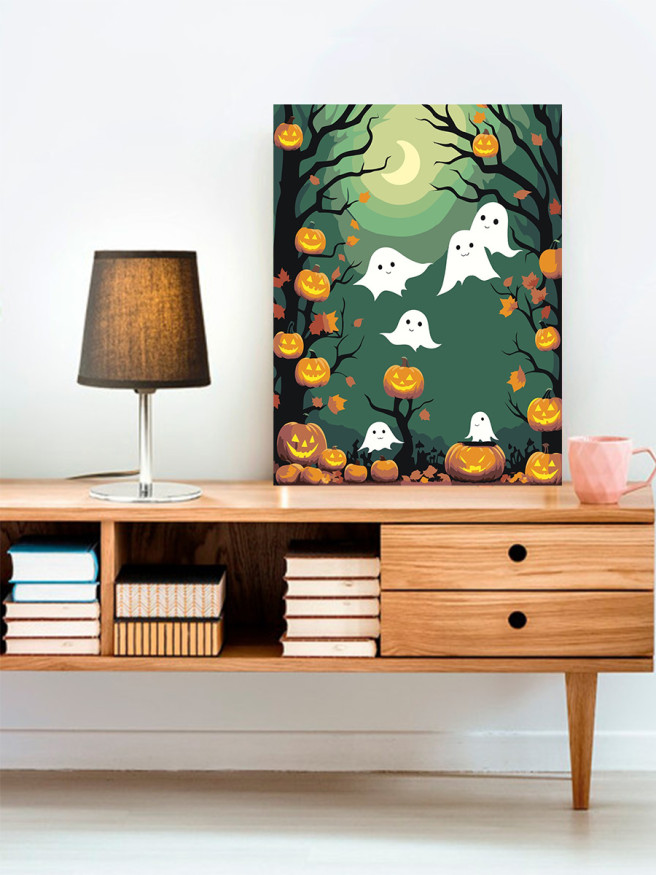 Raqamlar bo&amp;#039;yicha rasm &amp;quot;Arvohli tun&amp;quot;