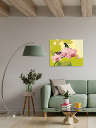 Картина по номерам "Розовые орхидеи"