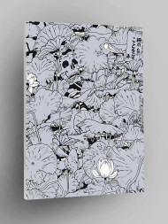 Картина по номерам &amp;quot;Цветы с черепом&amp;quot;