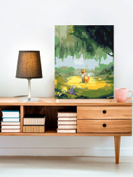 Картина по номерам "Лиса в лесу"