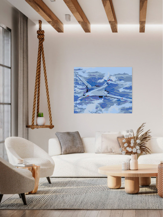 Картина по номерам &amp;quot;Бомбардировщик&amp;quot;