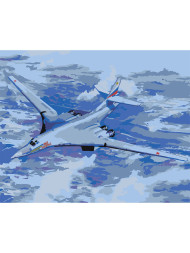 Картина по номерам &amp;quot;Бомбардировщик&amp;quot;