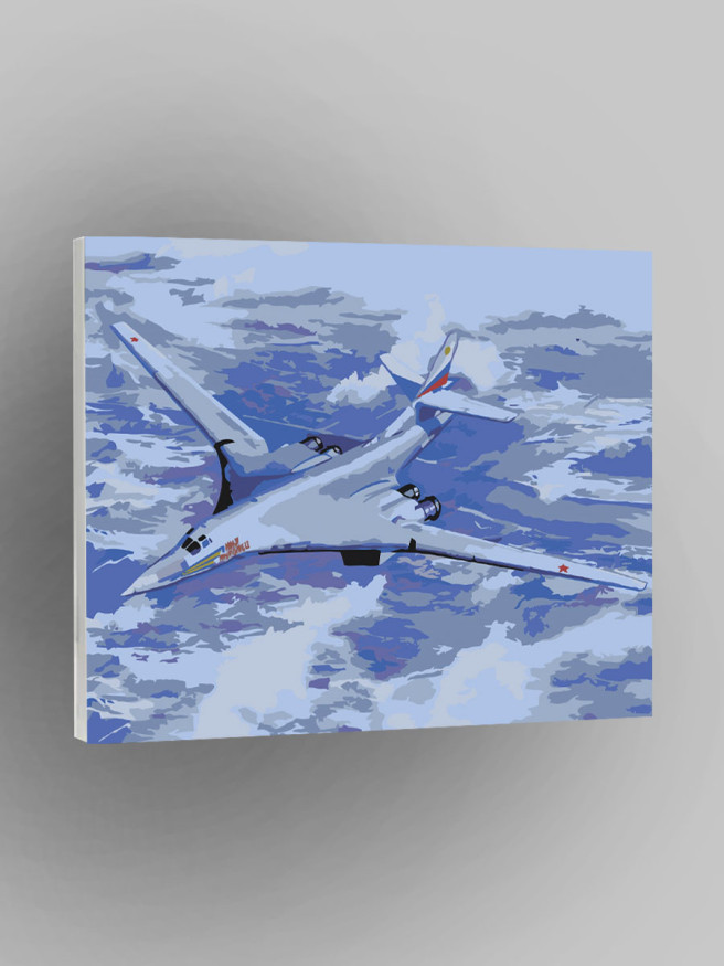 Картина по номерам &amp;quot;Бомбардировщик&amp;quot;