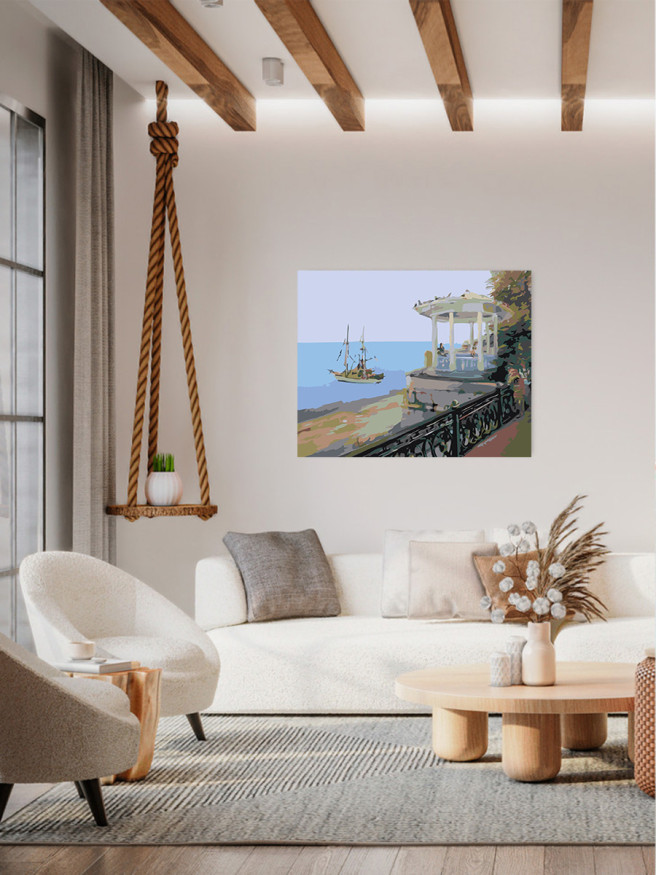 Raqamlar bo&amp;#039;yicha rasm &amp;quot;Dengiz&amp;quot;