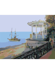 Raqamlar bo&#039;yicha rasm &quot;Dengiz&quot;