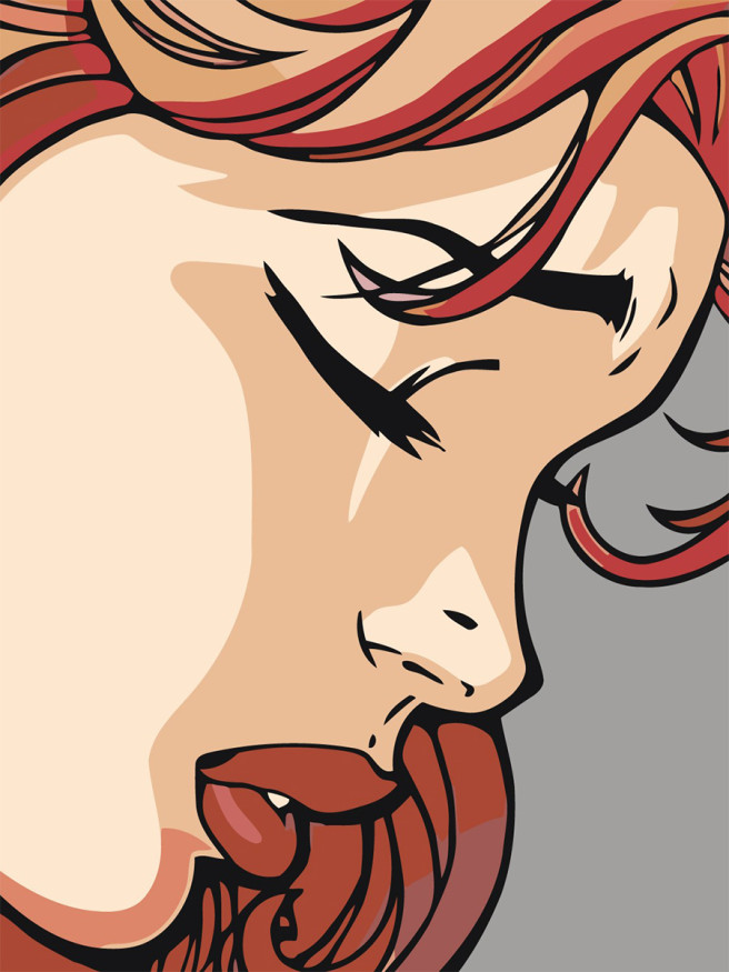 Raqamlar bo&amp;#039;yicha rasm &amp;quot;Go&amp;#039;zal qiz&amp;quot;