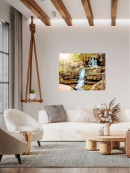 Raqamlar bo&#039;yicha rasm &quot;Sharshara&quot;