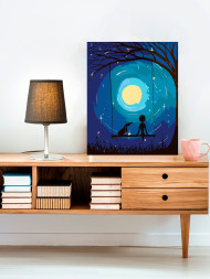 Raqamlar bo&#039;yicha rasm &quot;Belanchakdagi kecha&quot;