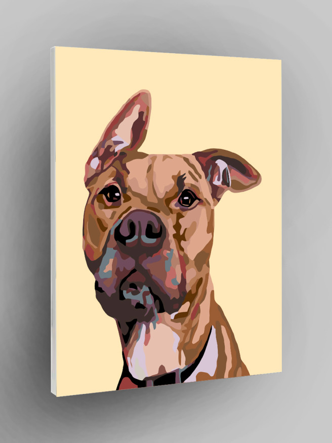 Raqamlar bo&amp;#039;yicha rasm &amp;quot;Kuchuk rasmi&amp;quot;