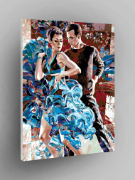 Картина по номерам &amp;quot;Страстный танец&amp;quot;