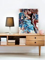 Картина по номерам &amp;quot;Страстный танец&amp;quot;