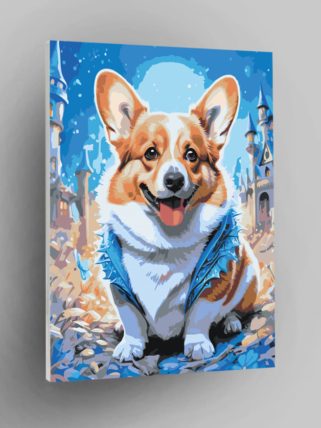 Raqamlar bo&amp;#039;yicha rasm &amp;quot;Yoqimli it&amp;quot;