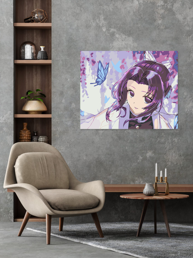 Картина по номерам &amp;quot;Шинобу Кочо&amp;quot;