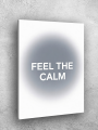 Постер на холсте &amp;quot;FEEL THE CALM&amp;quot;