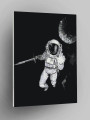 Картина по номерам &amp;quot;Космонавт на фоне луны&amp;quot;