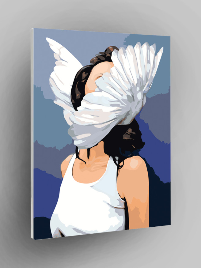 Картина по номерам &amp;quot;Крылья с шеи&amp;quot;