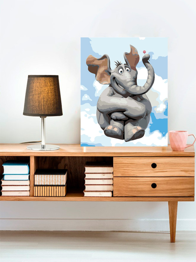 Raqamlar bo&amp;#039;yicha rasm &amp;quot;Fil&amp;quot;