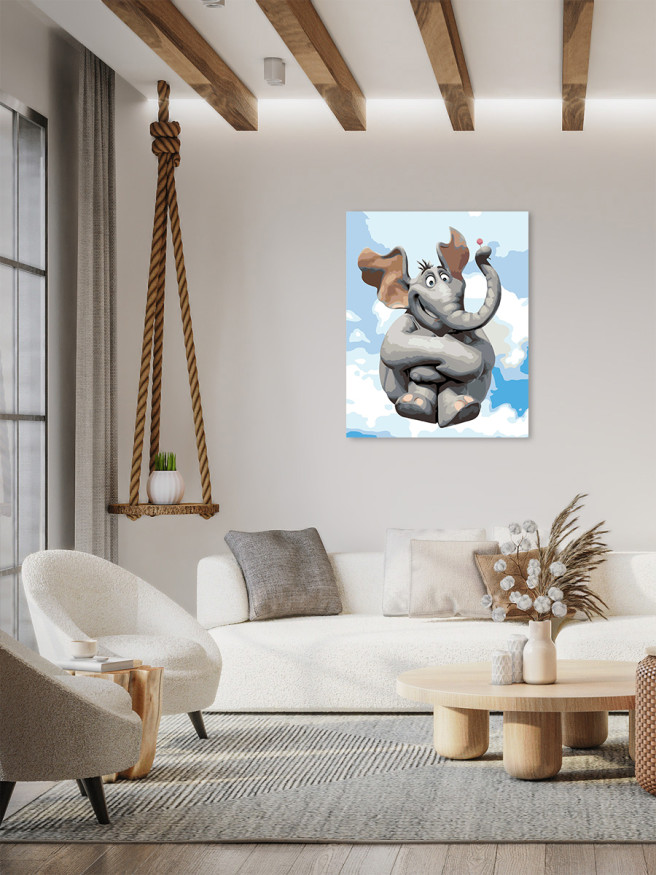 Raqamlar bo&amp;#039;yicha rasm &amp;quot;Fil&amp;quot;