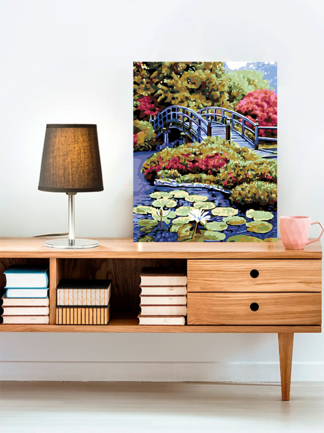 Raqamlar bo&amp;#039;yicha rasm &amp;quot;Chiroyli ko&amp;#039;prik&amp;quot;