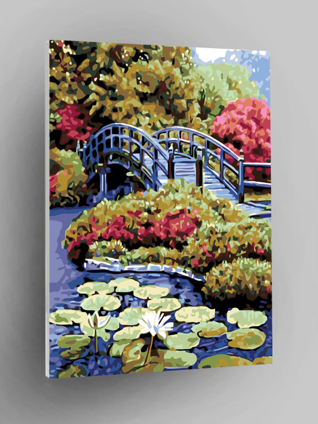 Raqamlar bo&amp;#039;yicha rasm &amp;quot;Chiroyli ko&amp;#039;prik&amp;quot;