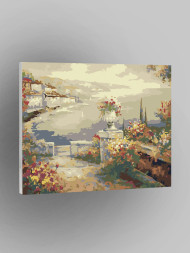 Картина по номерам &amp;quot;Красивые цветы&amp;quot;