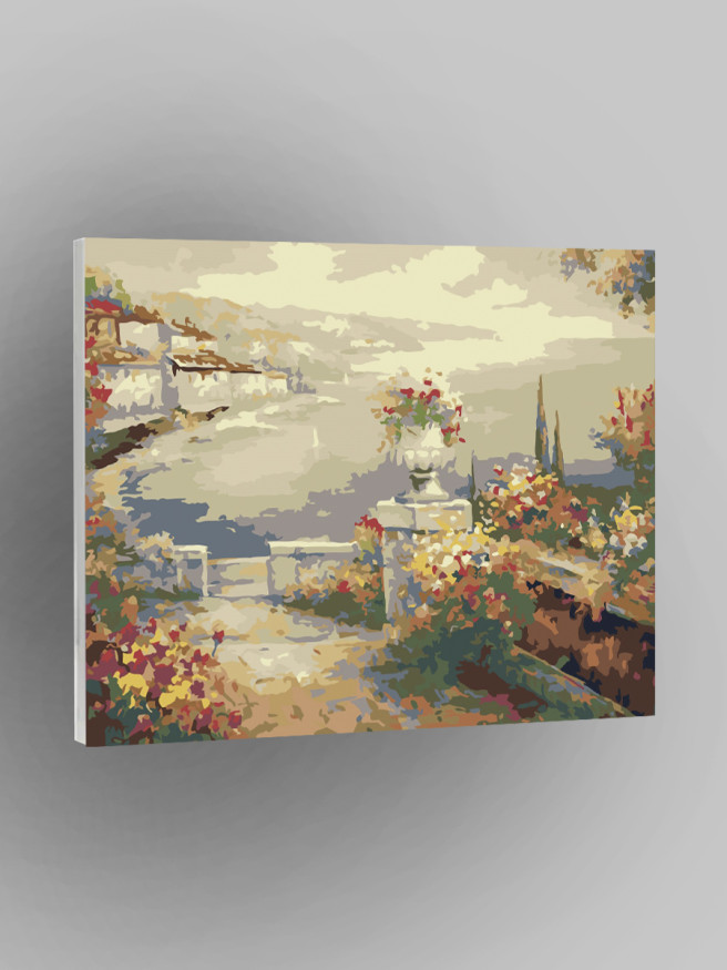 Картина по номерам &amp;quot;Красивые цветы&amp;quot;