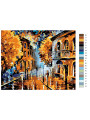 Картина по номерам &amp;quot;Осень в городе&amp;quot;