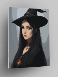 Raqamlar bo'yicha rasm "Yoqimli jodugar"