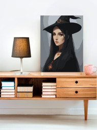 Raqamlar bo'yicha rasm "Yoqimli jodugar"