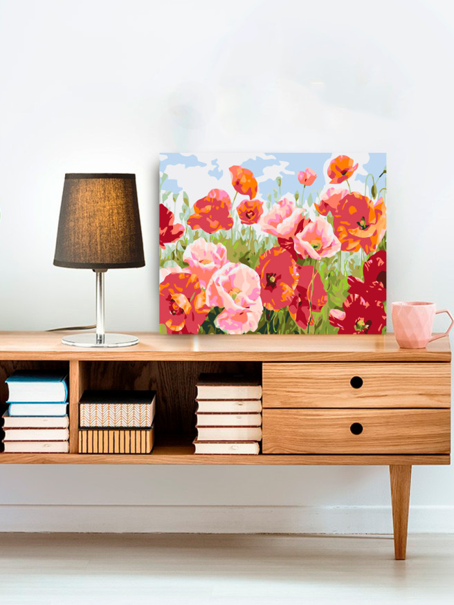 Raqamlar bo&amp;#039;yicha rasm &amp;quot;Lola dalasi&amp;quot;