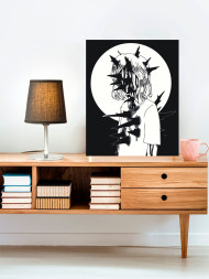 Картина по номерам &amp;quot;Девушка в шипах&amp;quot;