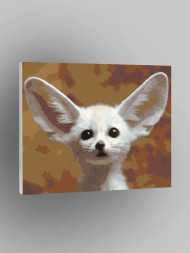 Картина по номерам "Ушастая лиса фенек"