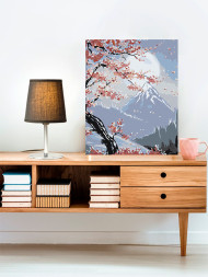 Raqamlar bo&#039;yicha rasm &quot;Tog&#039;lar&quot;