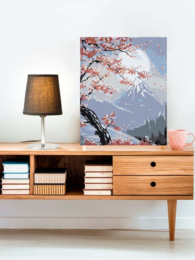 Raqamlar bo&amp;#039;yicha rasm &amp;quot;Tog&amp;#039;lar&amp;quot;