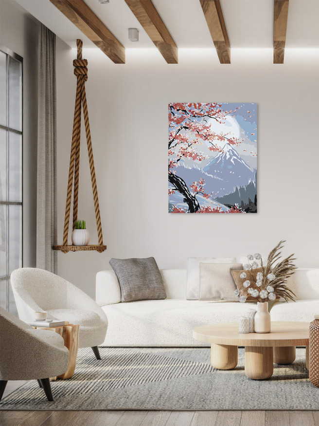 Raqamlar bo&amp;#039;yicha rasm &amp;quot;Tog&amp;#039;lar&amp;quot;