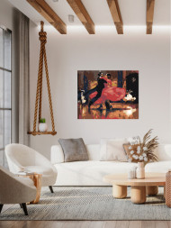 Картина по номерам &amp;quot;Пара в танце&amp;quot;