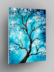 Raqamlar bo&#039;yicha rasm &quot;Sexrli daraxt&quot;