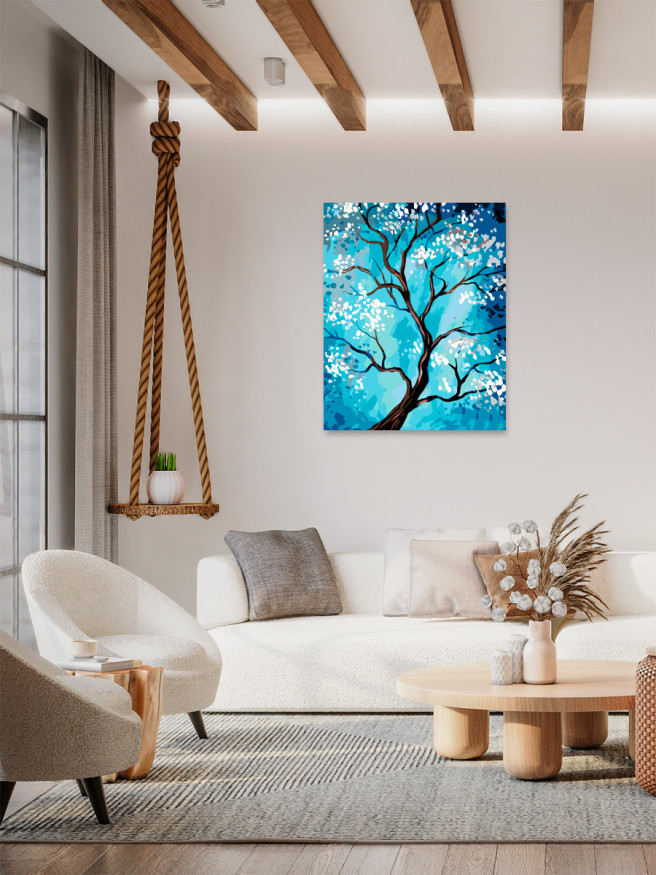 Raqamlar bo&amp;#039;yicha rasm &amp;quot;Sexrli daraxt&amp;quot;