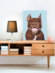 Raqamlar bo&#039;yicha rasm &quot;Kuchuk rasmi&quot;