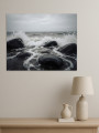 Постер на холсте &amp;quot;Прибой на скалах&amp;quot;