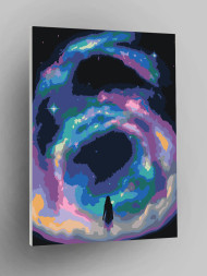 Raqamlar bo&#039;yicha rasm &quot; Cheksizlikka yo&#039;l&quot;